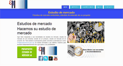 Desktop Screenshot of estudiosdemercado.org