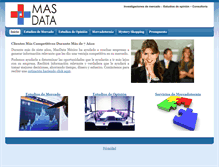 Tablet Screenshot of estudiosdemercado.mx